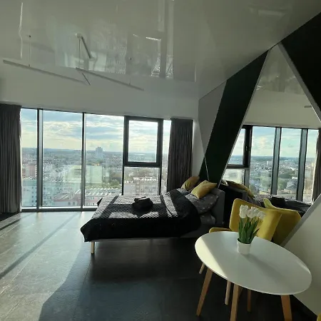 Hanza Tower - Scandia Apartment, 16 Floor, Sunset View *