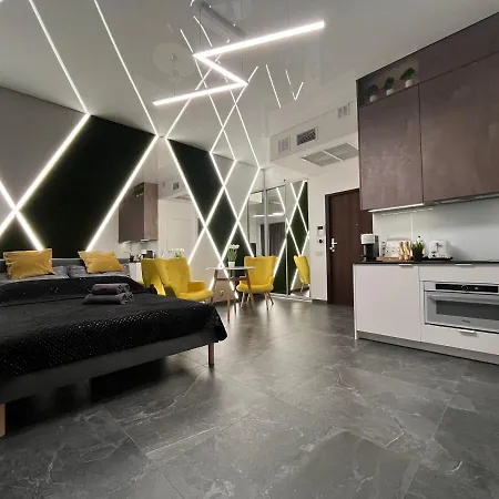 Appartement Hanza Tower - Scandia Apartment, 16 Floor, Sunset View *