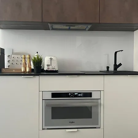 Hanza Tower - Scandia Apartment, 16 Floor, Sunset View *