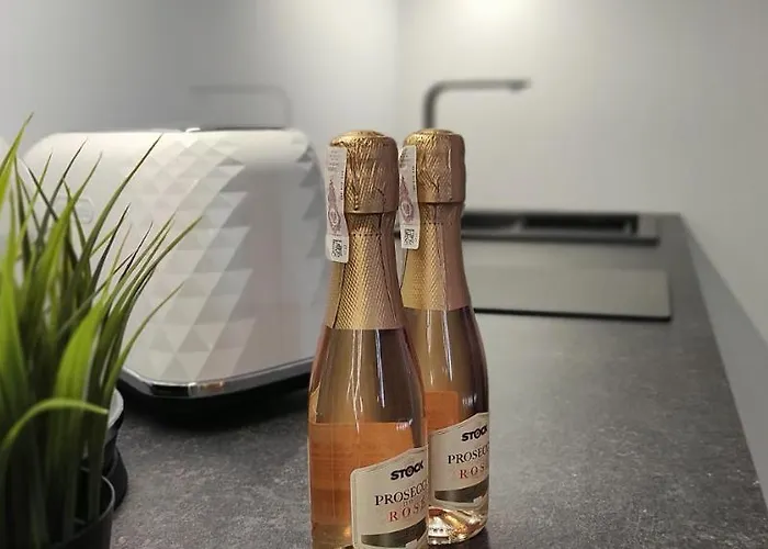 Hanza Tower - Scandia Apartment, 16 Floor, Sunset View * Stettin