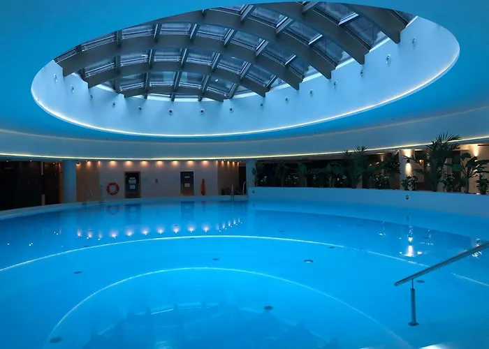 Hanza Tower - Scandia Apartment, 16 Floor, Sunset View Stettin