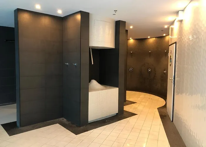 Hanza Tower - Scandia Apartment, 16 Floor, Sunset View Apartamento