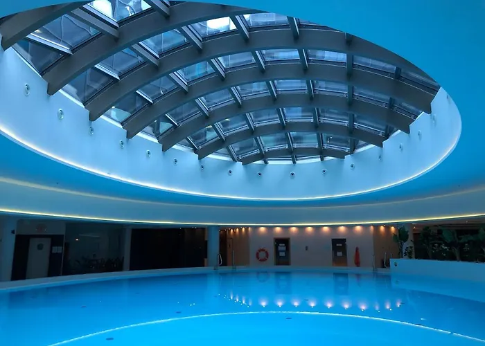 Hanza Tower - Scandia Apartment, 16 Floor, Sunset View Lejlighed