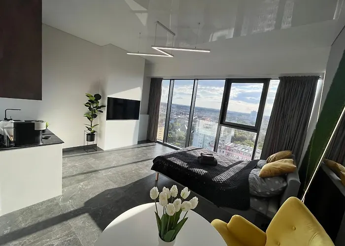 Lejlighed Hanza Tower - Scandia Apartment, 16 Floor, Sunset View *