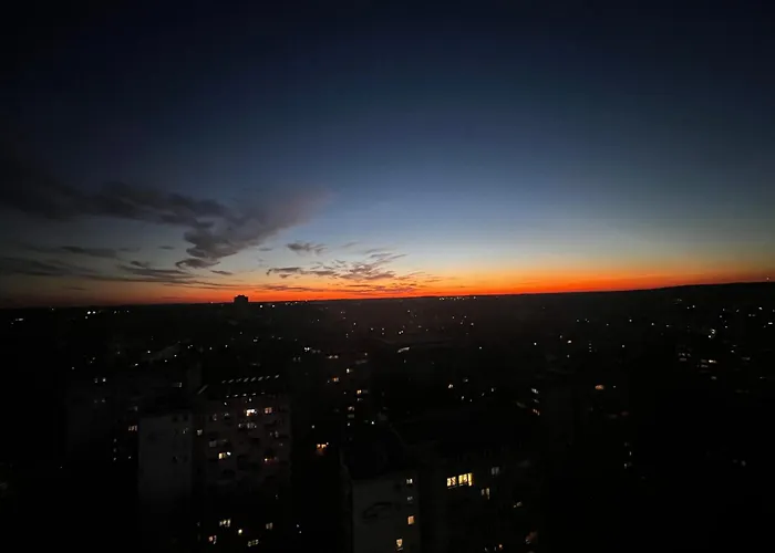 Hanza Tower - Scandia Apartment, 16 Floor, Sunset View Lejlighed