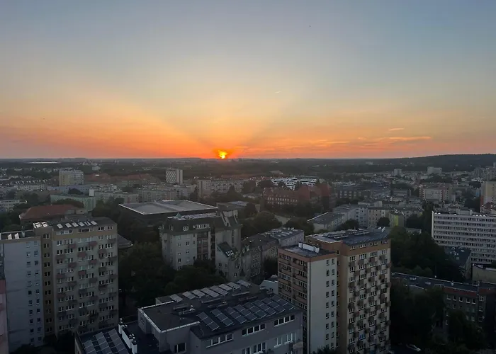 Hanza Tower - Scandia Apartment, 16 Floor, Sunset View Lejlighed